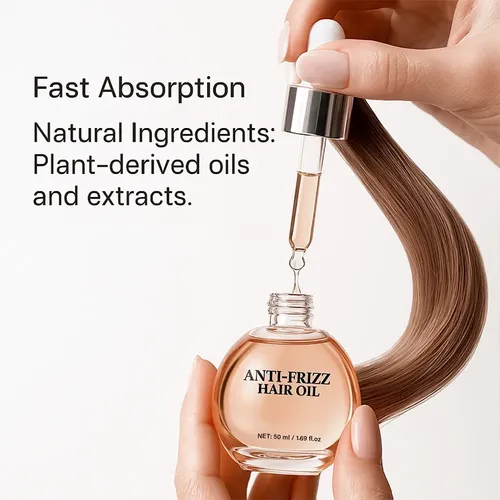 Aceite Capilar Anti Frizz 50 Ml Para Todo Tipo De Pelo