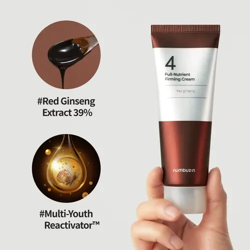 Numbuzin No.4 Full-nutrient Firming Cream Antienvejecimiento