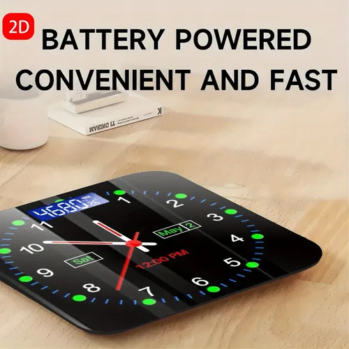 [báscula Digital Inteligente] Báscula Electrónica Plana De V