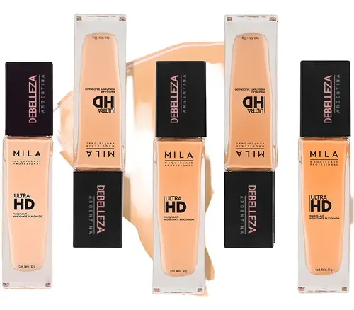 Base Maquillaje Hidratante Siliconado Ultra Hd Mila Marzi