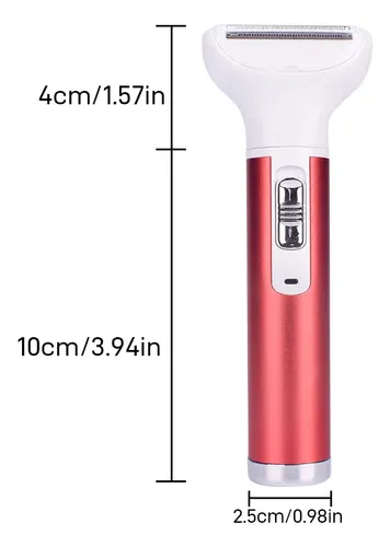 Depilador 4 En 1 Intercambiable Lavable Usb-c