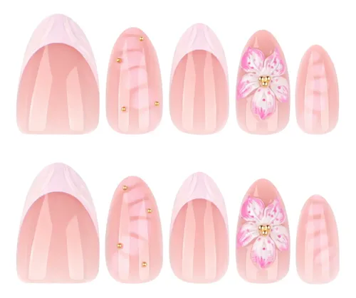 Xw. Aflorish- Floral 3d Rosa Francés
