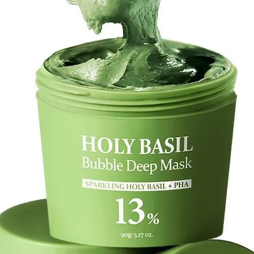 Mascarilla Facial Holy Basil Bubble Deep Mask 90g Todo Tipo De Piel
