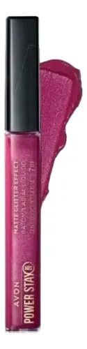 Avon Power Stay Mate Gliter Intransferible Burgundy Flare