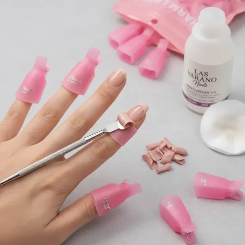 Kit Retiro De Esmalte Semipermanente Soft Gel Completo