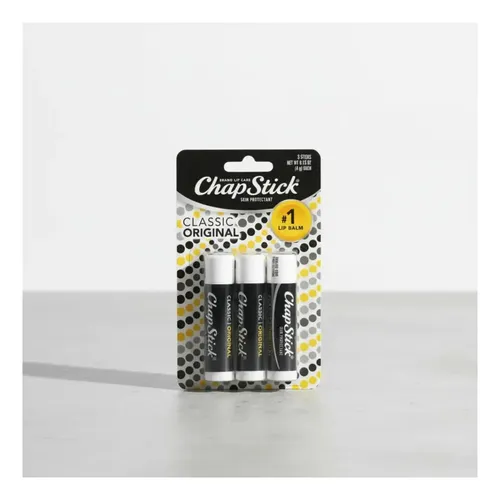 Pack x3 Balsamos Labial Classic Original 12g ChapStick