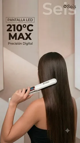 Plancha Digital Seis Alisado Calidad Profesional