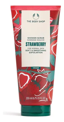 Exfoliante Corporal The Body Shop Fresa Suavizante 200ml