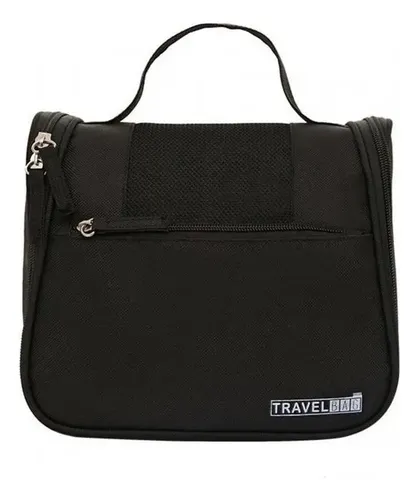 Organizador Neceser Cosmeticos Bolso Porta Maquillaje Percha Color Negro