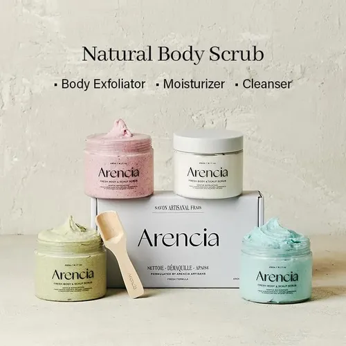 Exfoliante Para Cuerpo Y Cuero Cabelludo Arencia Fresh Cloud
