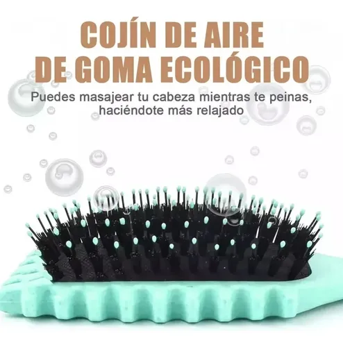 Pincel Bounce Curl Cepillo,define Style Rizado Peine Negro
