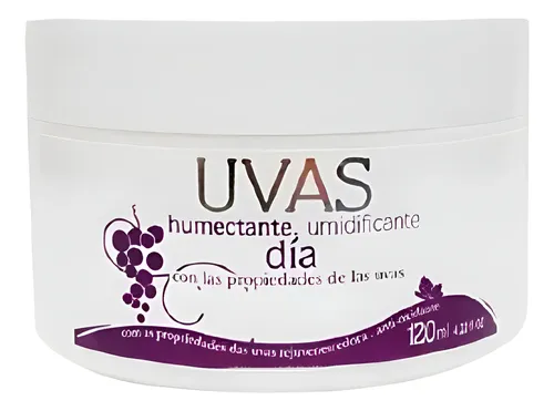 Crema Humectante Dia 120ml Uvas Cosmeticos Carmen Suain