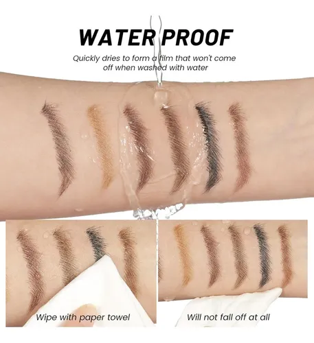 Lápiz Para Cejas Y Delineador Pudaier 2-en-1, Trufa