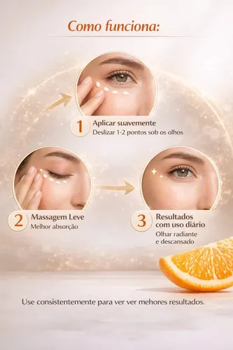 Crema De Ojos Iluminadora Con Vitamina C Lanbena Todo Tipo De Piel Noche
