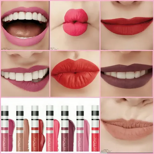 Labial Mary Kay Matte Liquid Lip Color At Play color pink shock