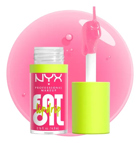 Nyx Fat Oil Lip Drip Gloss Sheer Pink 3 Ml