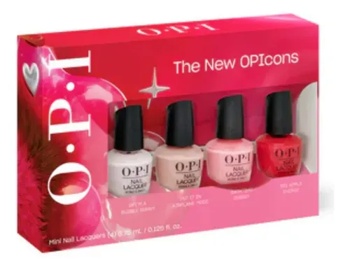 Opi Nail Lacquer Tradicional The New Opicons Mini Pack X4 U