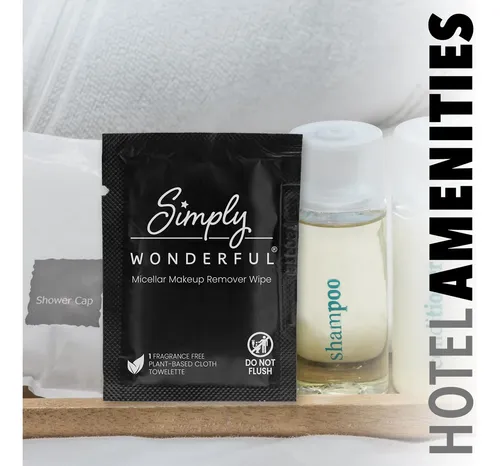 Toallitas De Maquillaje Simply Wonderful, Agua Micelar, Paqu