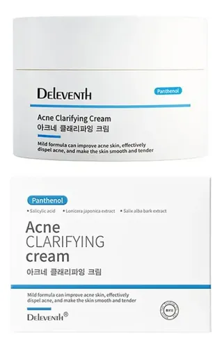 Crema Facial Coreana Aclarante Antiacne Deleventh 30g