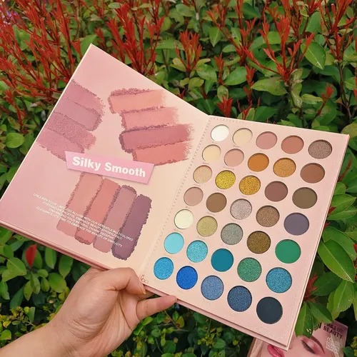 Paleta De 72 Sombras Colores Pigmentación Glitter Ojos Libro