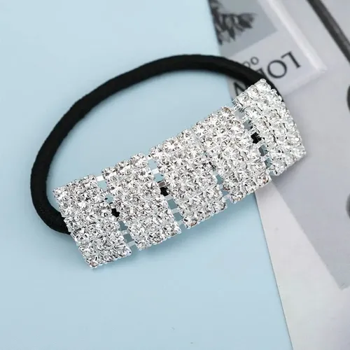 Accesorios Para El Cabello Ruihfas Coletero Con Strass X5 Pa