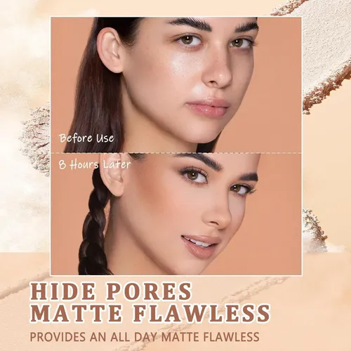 Polvo Fijador Compacto Naissiya #1 Classic Ivory