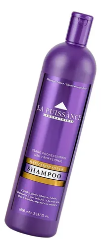 Shampoo Matizador Violeta Silver La Puissance X 1000 Ml