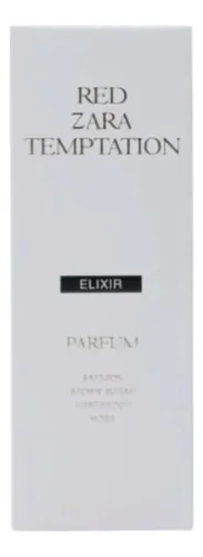 Perfume Zara Red Temptation Elixir Parfum Mujer 80ml Spray