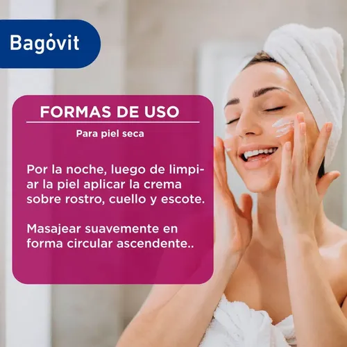 Bagovit Crema Facial Antiedad Pro Lifting Noche Antiarrugas