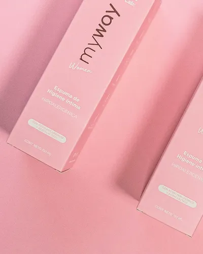 Espuma De Higiene Intima Myway Sexitive Hipoalergenica Mujer