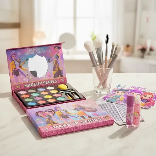 Set Maquillaje Guerreras K-pop Demond Hunters Regalo