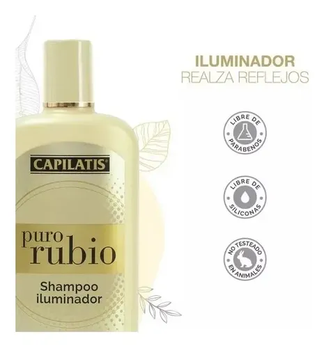 Capilatis Shampoo Puro Rubio x420 ml