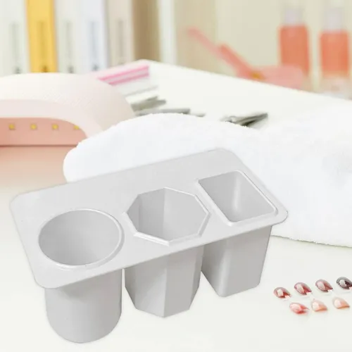 Organizador De Mesa Para Brochas De Maquillaje Negro