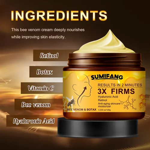 Sumifang Crema Reafirmante 3x Antiarrugas Para Rostro Lisa