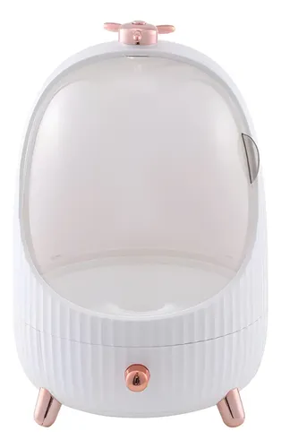 Organizador Porta Cosmeticos Maquillaje Make Up Capsula Luz