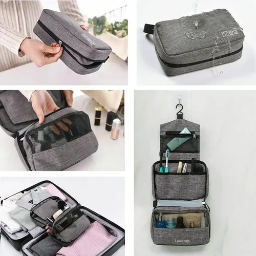 Neceser De Viaje Para Maquillaje O Portacosmeticos Colgante