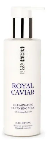 Leche limpiadora Natura Siberica Royal Caviar iluminadora caviar siberiano