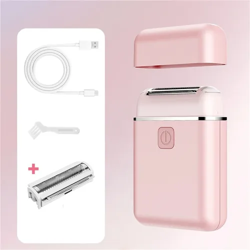 Depiladora Eléctrica Recargable Mujer Afeitadora Portátil