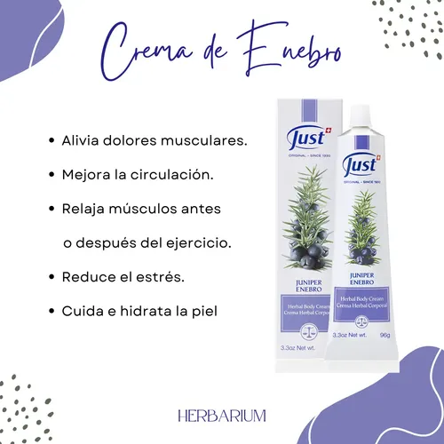 Crema De Enebro – Swiss Just – 96g