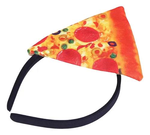 Cinta Para Cabello Pizza Para Halloween Y Disfraces ..