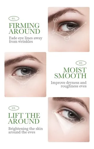 Parche De Colágeno Y Aloe Vera Para Ojos, Hidratante Y Reafi