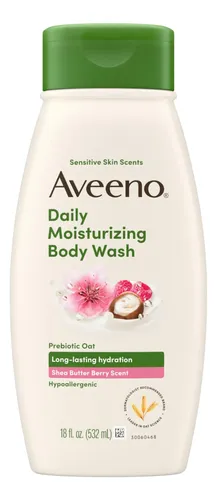 Gel De Baño Hidratante Diario Aveeno Con Manteca De Karité 5