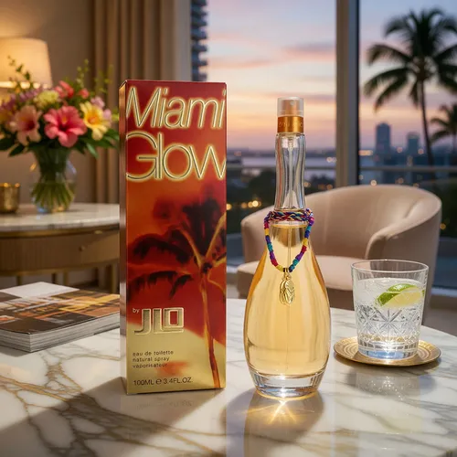 Colonia Jennifer Lopez Miami Glow Edt De 100 Ml Para Mujer
