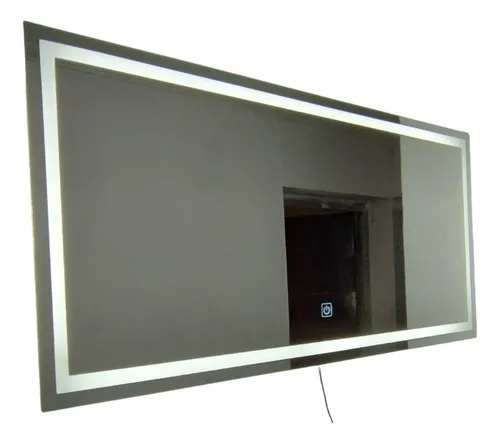 Espejo Luz Led 100x70cm Táctil Frío Cálido