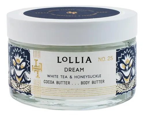 Manteca Corporal Lollia Dream Con Té Blanco Y Madreselva 160