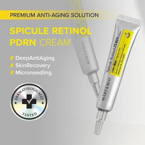 Crema De Retinol Mary&may Spicule Para Pieles Sensibles Exqu