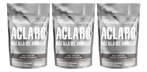 Polvo Decolorante Issue White And White 700g X3
