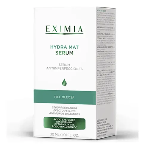 Eximia Hydra Mat Sérum Anti Imperfecciones Seborregulador Tipo de piel Grasa