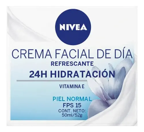 Nivea Essential Crema Facial Dia Refrescante Fps 15 Norma 50 Tipo De Piel Todo Tipo De Piel