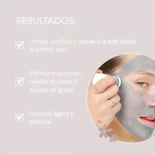 Mascarilla Stick Arcilla Extracto Carbon Detox En Barra